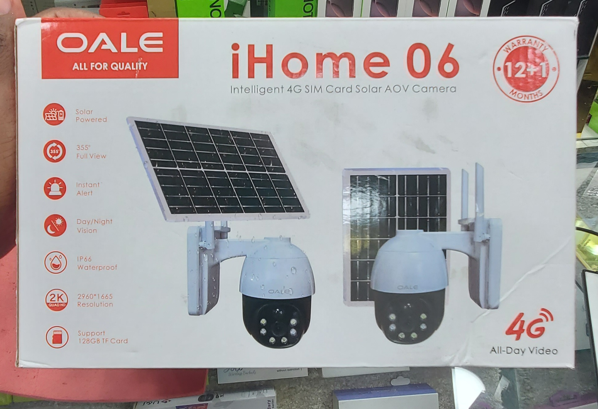 Solar 4G Security Camera
