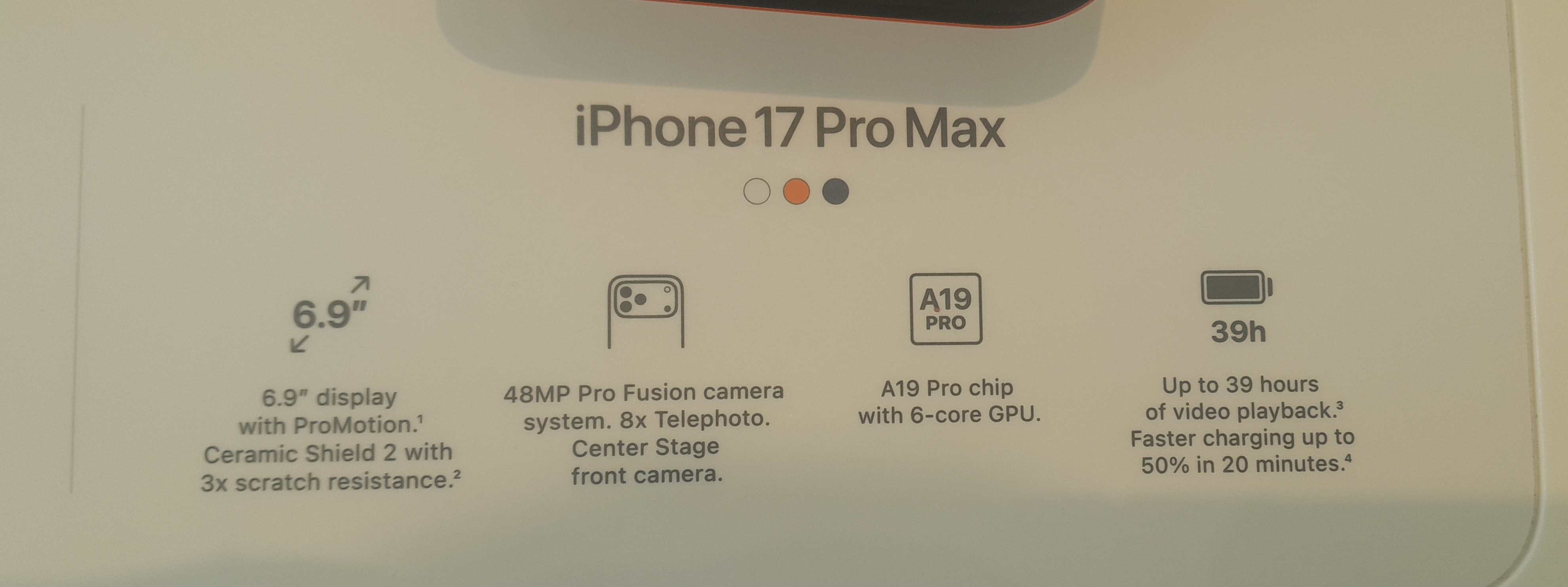 Iphone 17 pro max