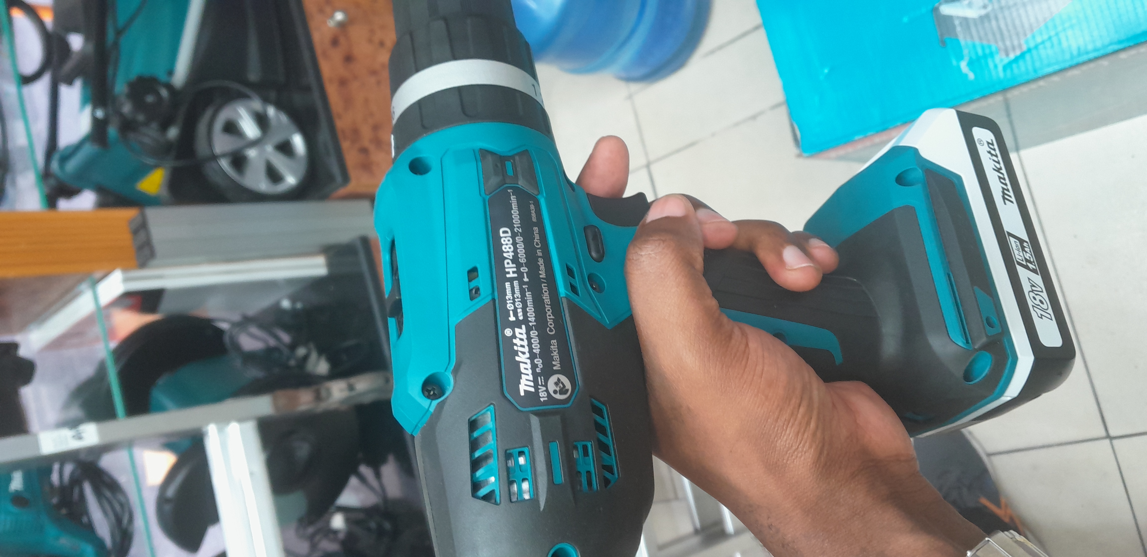 Cordless impact drill